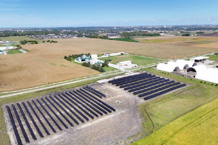 Ideal Energy Designs Groundbreaking ‘Agrivoltaics’ Solar Array alongside Iowa State University Scientists