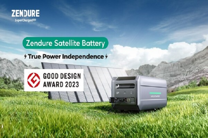 Zendure Honored with Prestigious Good Design Award for Innovative Satellite Battery