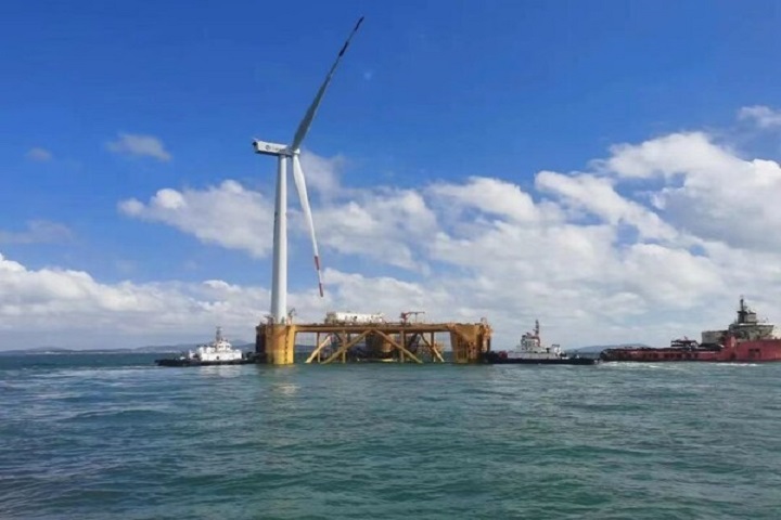 World’s First Deep-Sea Floating Wind Energy Project Integrated with Marine Ranching Completes