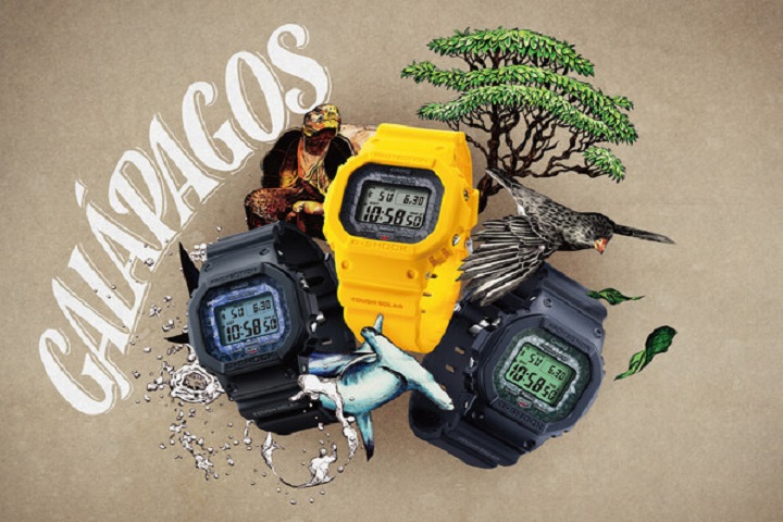 Casio to Release Charles Darwin Foundation Collaboration G-SHOCK Watches